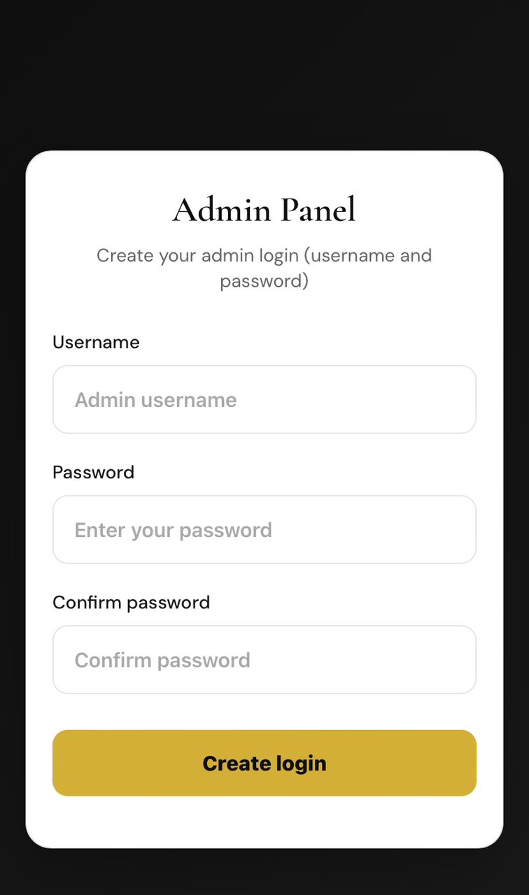 Mobile UI - Selection