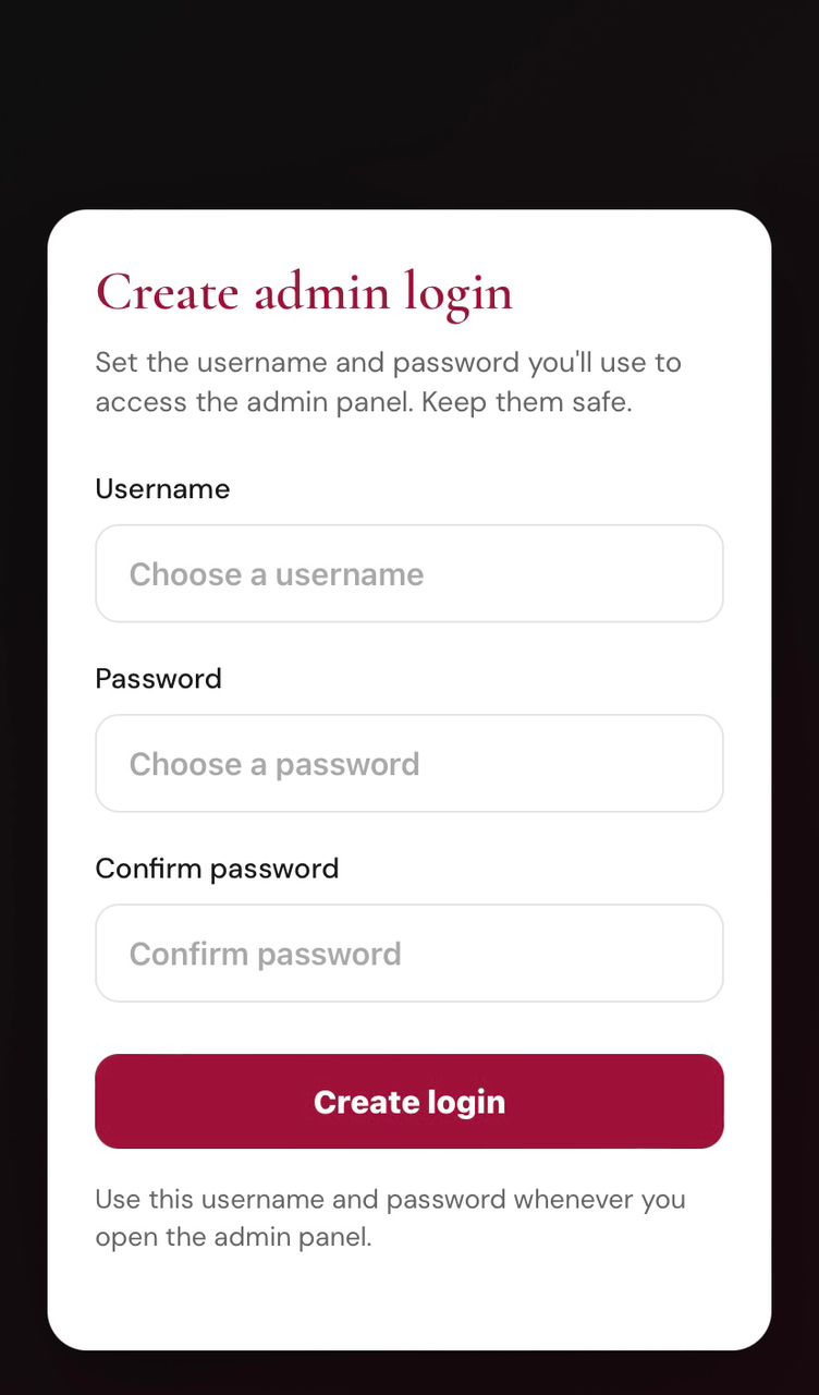 Mobile UI - Checkout / Profile